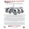 Service Caster 5'' Semi Steel Wheel Swivel 7/8'' Expanding Stem Caster Set 2 Brakes, 4PK SCC-EX20S515-SSR-2-TLB-2-78 - alternate 4